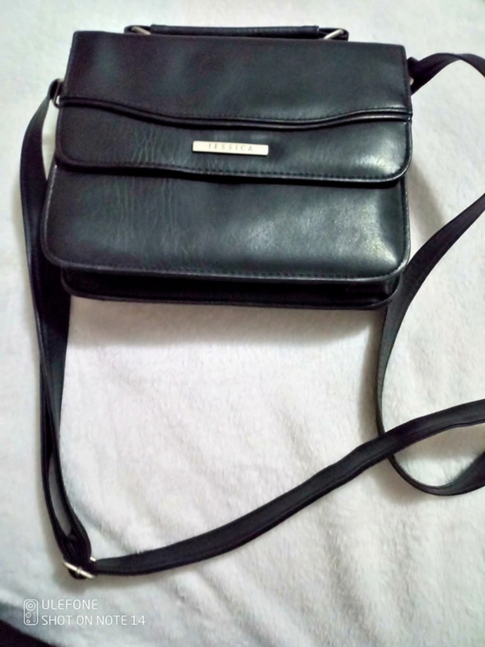 Jessica Crossbody Bag in Black